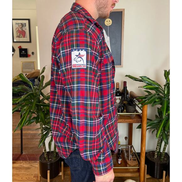 Polo Ralph Lauren Paralympics Team USA Flannel - Picture 2 of 8